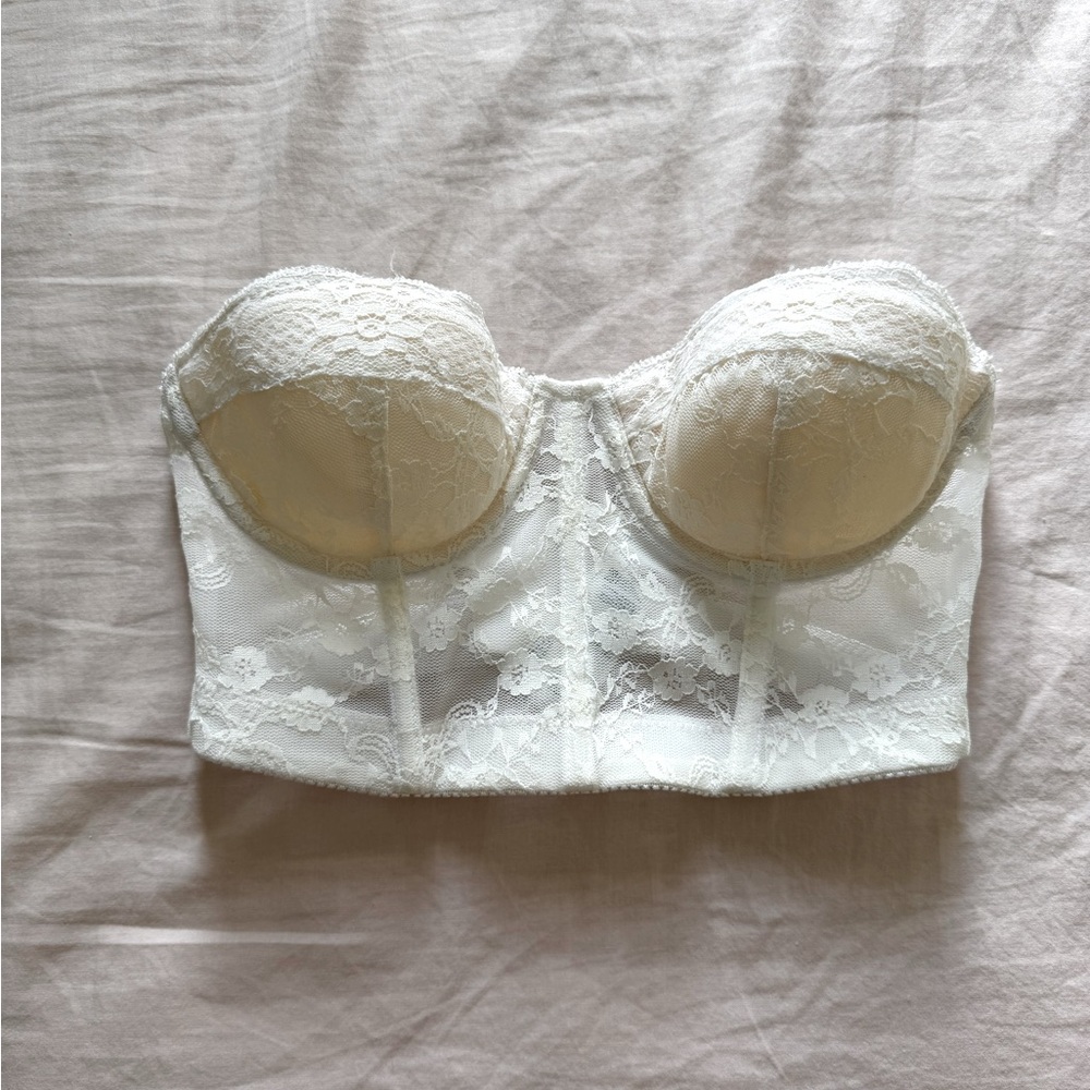 Forever 21 Lace Bustier Top